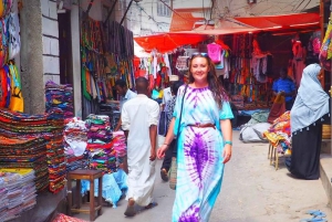 Zanzibar: Prison Island & Stone Town -yksityinen kierros + nouto