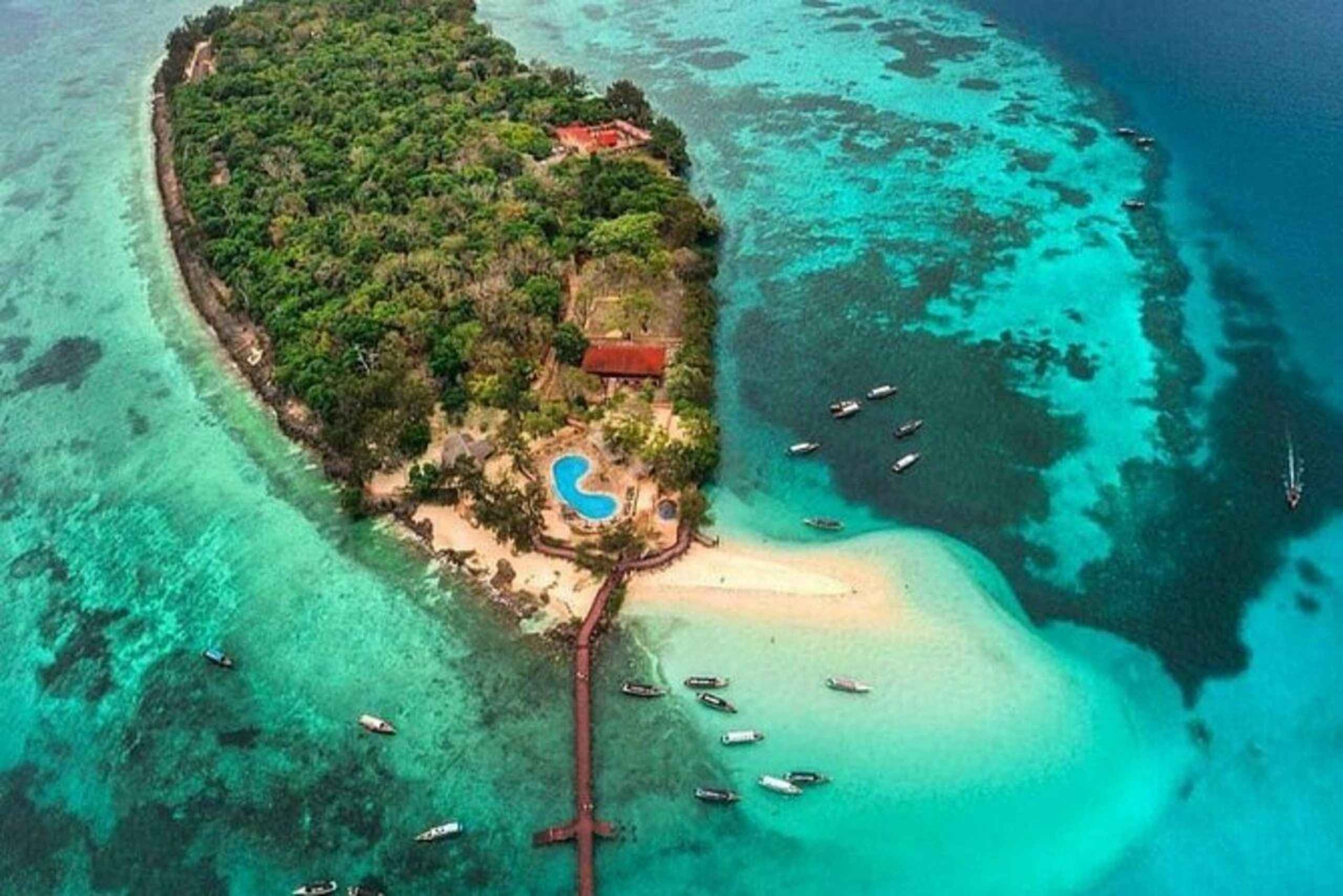 ZANZIBAR: Stone Town, Prison Island og Jozani Forest Tour