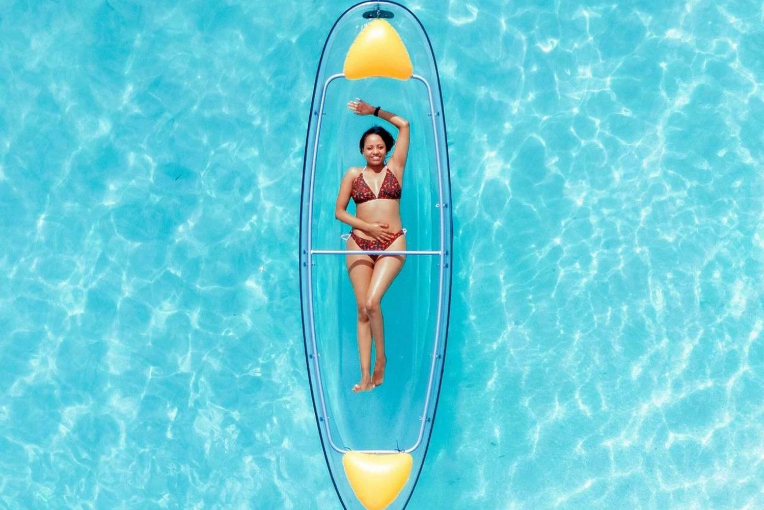 Zanzibar : Kayak transparent et drone (avec prise en charge incluse)