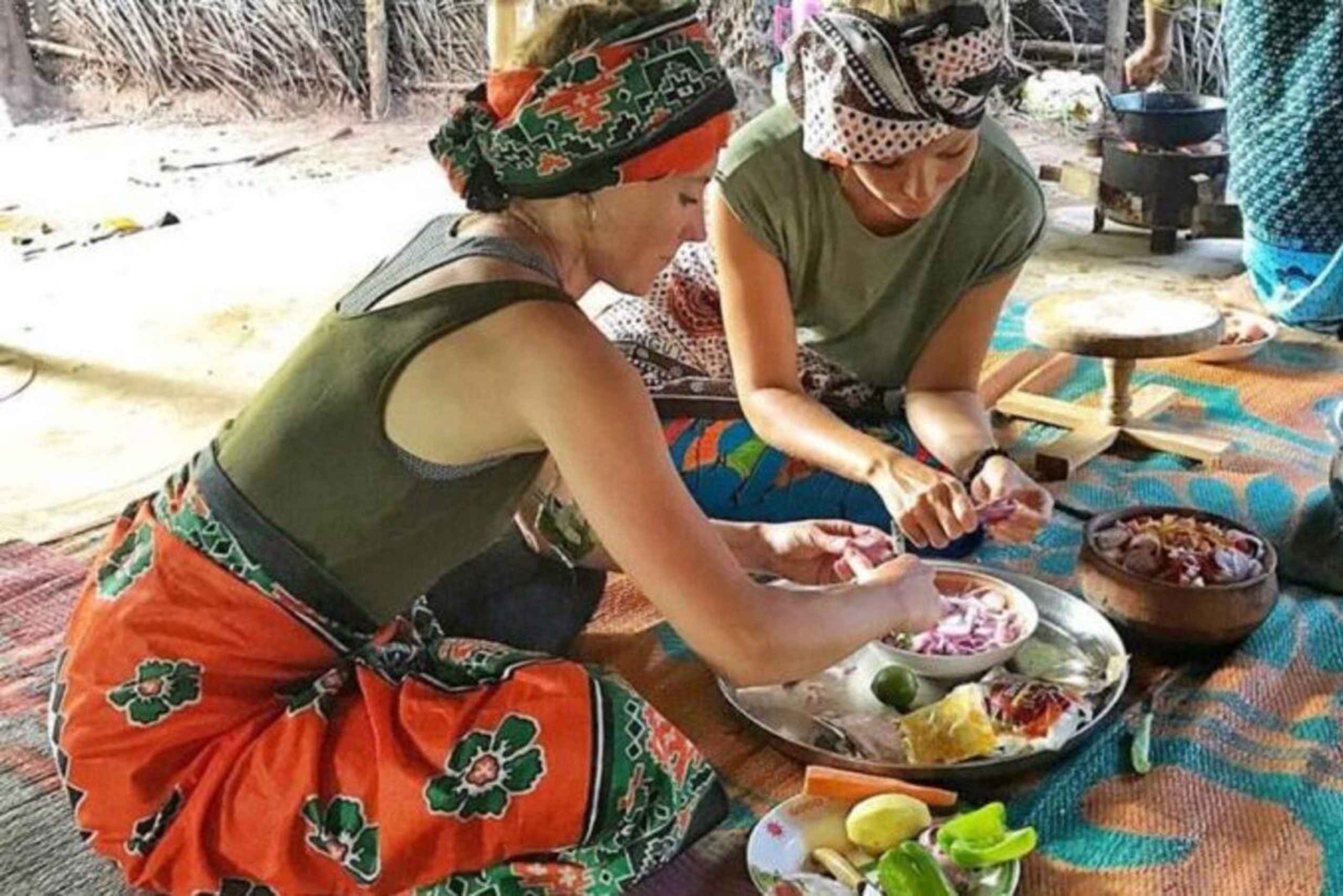 Zanzibar: Kyläkierros ja ruoanlaittokurssi aterian kera