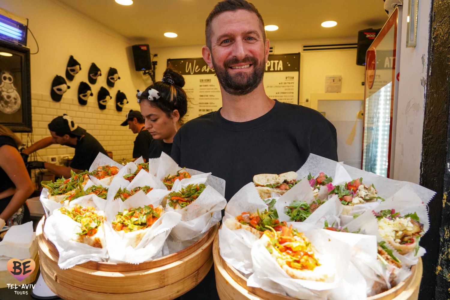 テルアビブ：英語による2時間のカルメル市場ツアー（ランチ付き）