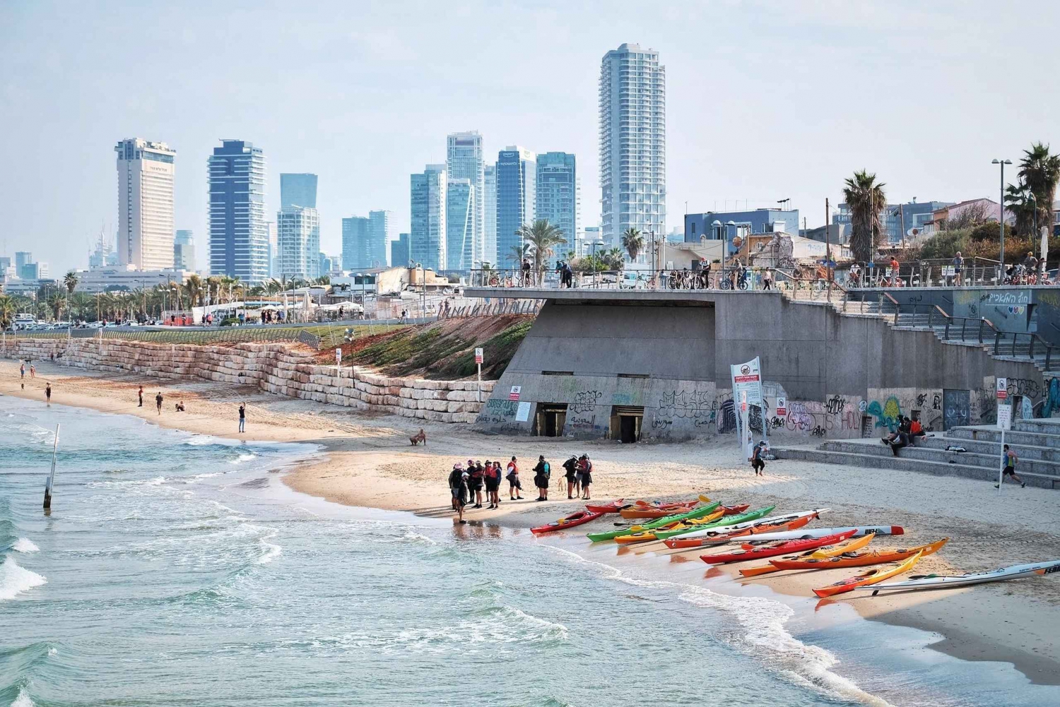 Tel Aviv : location de kayak au Beach Club