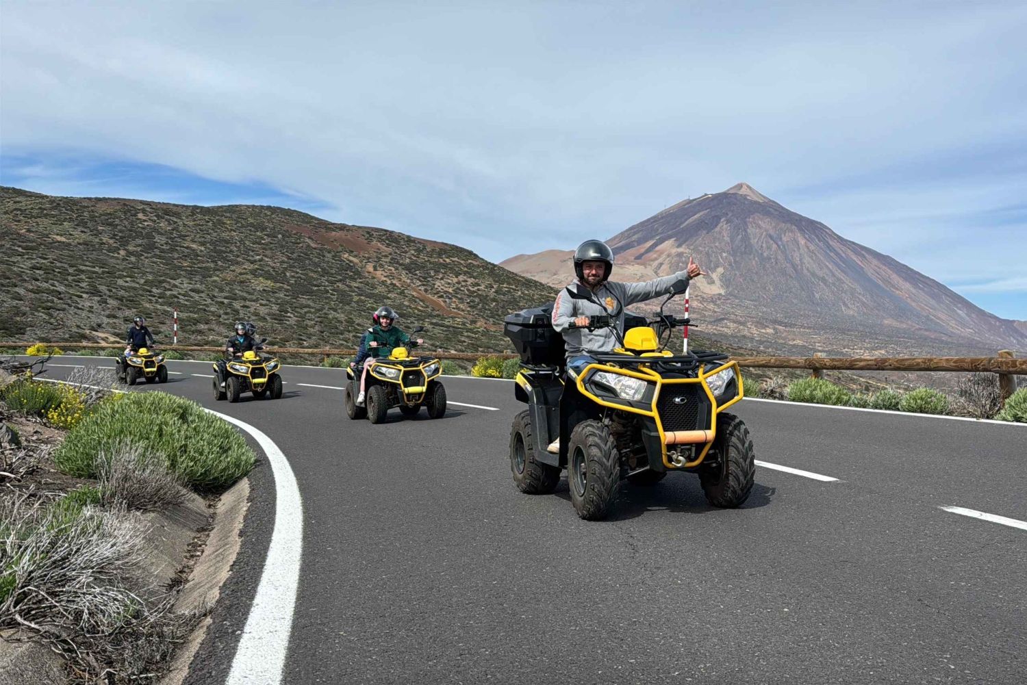 Puerto de la Cruz: Ascend Mount Teide on a quad bike to experience a magical sunset