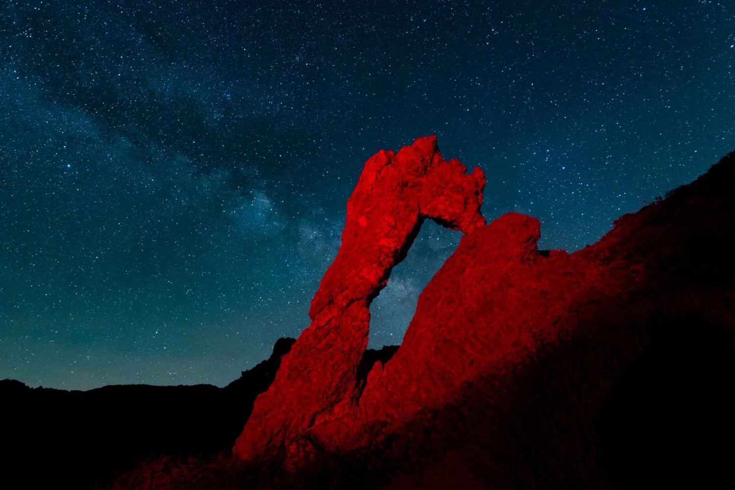 Teneriffa: Gourmet-Sonnenuntergangsdinner und Sterngucker-Erlebnis