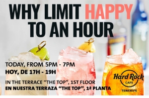 Happy Hour no Top Terrace, Hard Rock Cafe