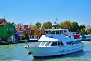 Da Punta Sabbioni: Tour guidato di Venezia, Murano e Burano