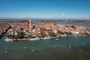 Da Punta Sabbioni: Tour guidato di Venezia, Murano e Burano