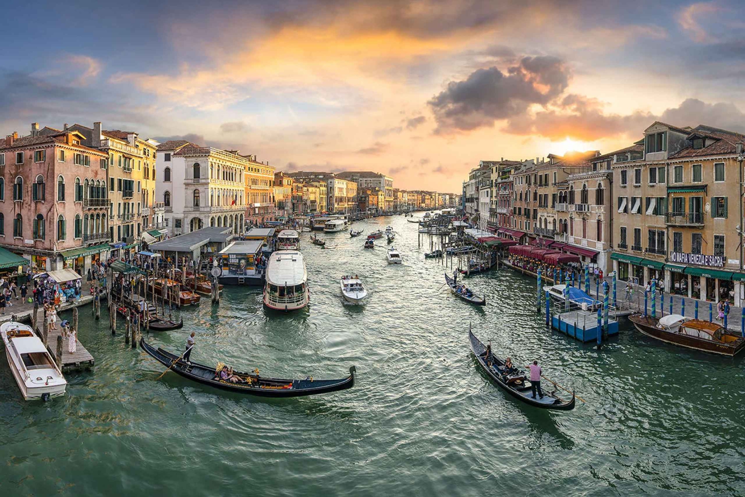 Утренняя Венеция: от площади Святого Марка до гондолы, главные достопримечательности