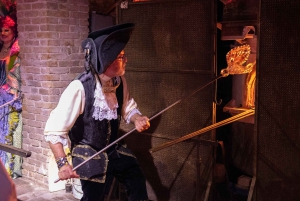 Мурано: демонстрация выдувания стекла с дополнительными напитками