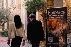 Мурано: демонстрация выдувания стекла с дополнительными напитками