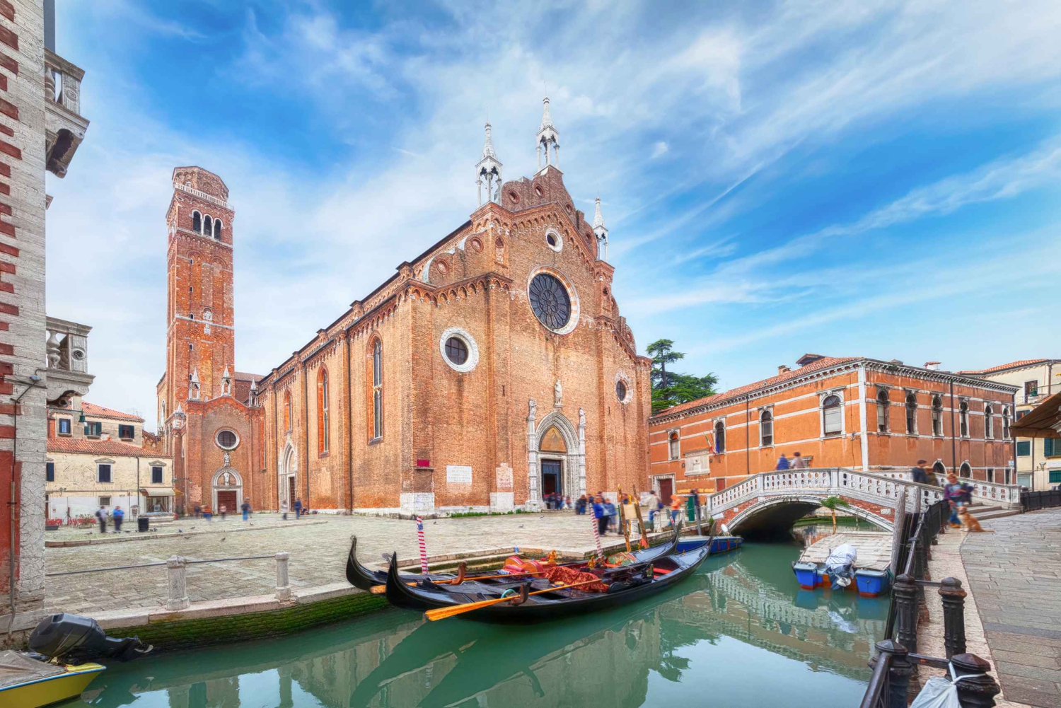 Tour privato dell'area di Rialto e della Chiesa dei Frari di 2 ore