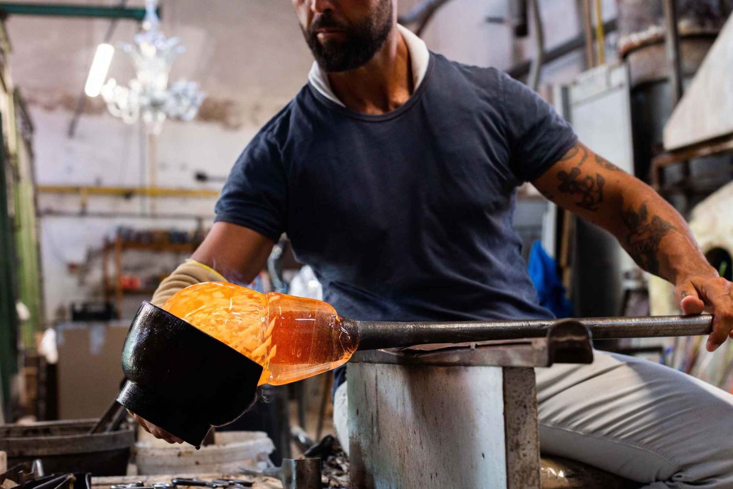 Prywatna wycieczka do Murano z odbiorem z hotelu i fabryki szkła