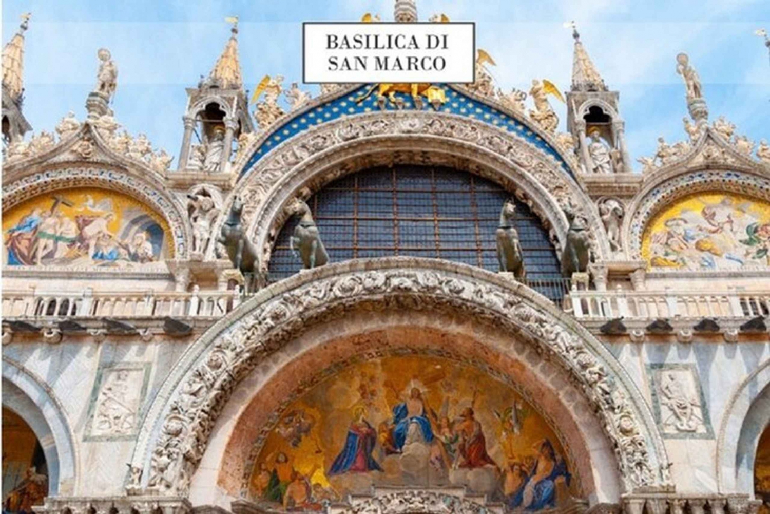 Venedigs Markuspass: Basilika, Dogenpalast und Glockenturm