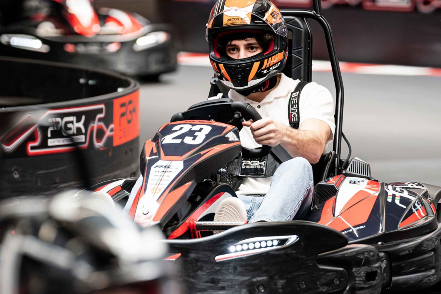 Картинг на время: продолжительность 8 минут