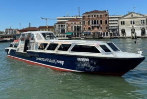 Трансфер от вокзала Санта-Лючия до Сан-Марко и многоязычный гид