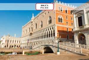 Venedig: Basilikaen, Dogepaladset, gondol og laguneøerne