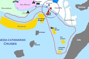 Venice: Lagoon Catamaran Cruise with Music and Drinks