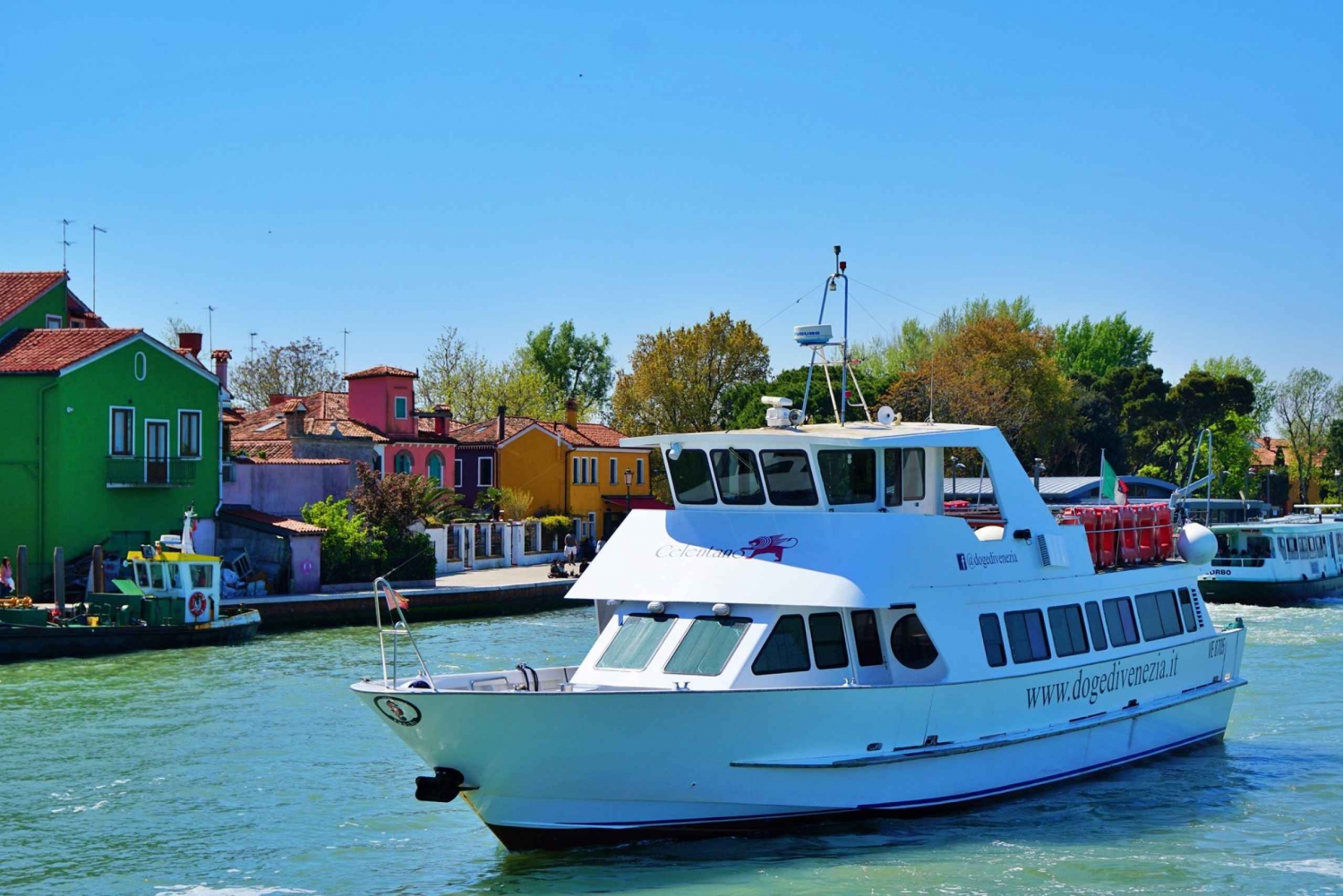 Murano, Burano, Torcello: Tur med guide og glassfabrikk