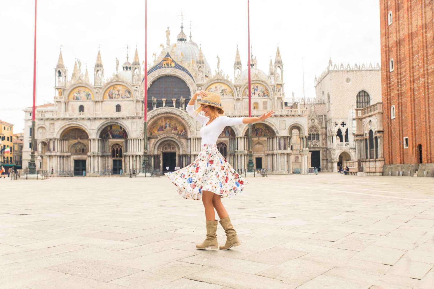 Venise : Photoshoot sur la Piazza San Marco et les canaux