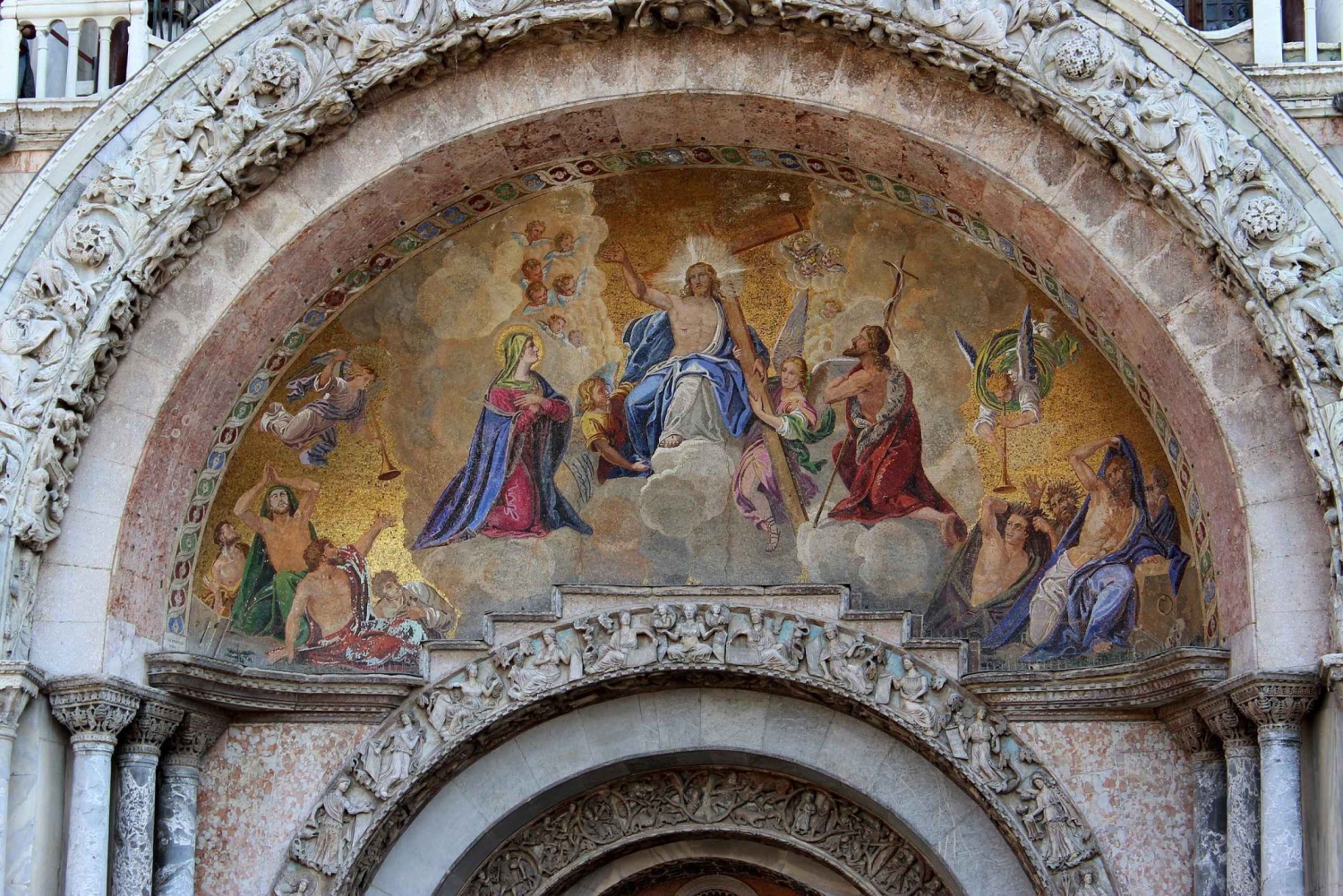 Venise : Visite rapide de la basilique Saint-Marc au rez-de-chaussée
