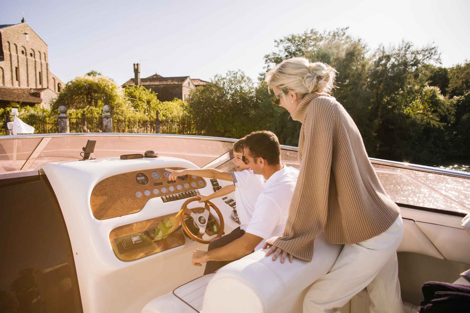 Veneza: Experiência em um iate ao pôr do sol