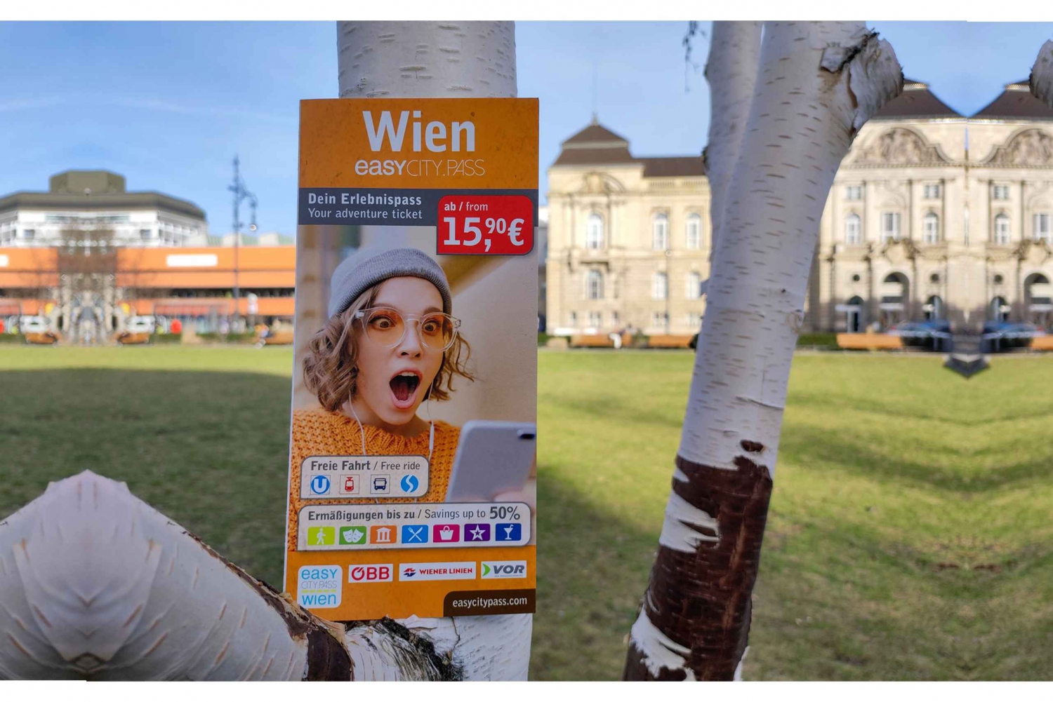 Vienna: EasyCityPass | City Card | Bus Metro Tram | Savings