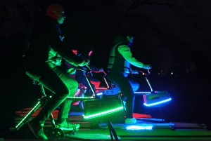 Belfast: Guidad nattlig hydrobike-tur på floden Lagan