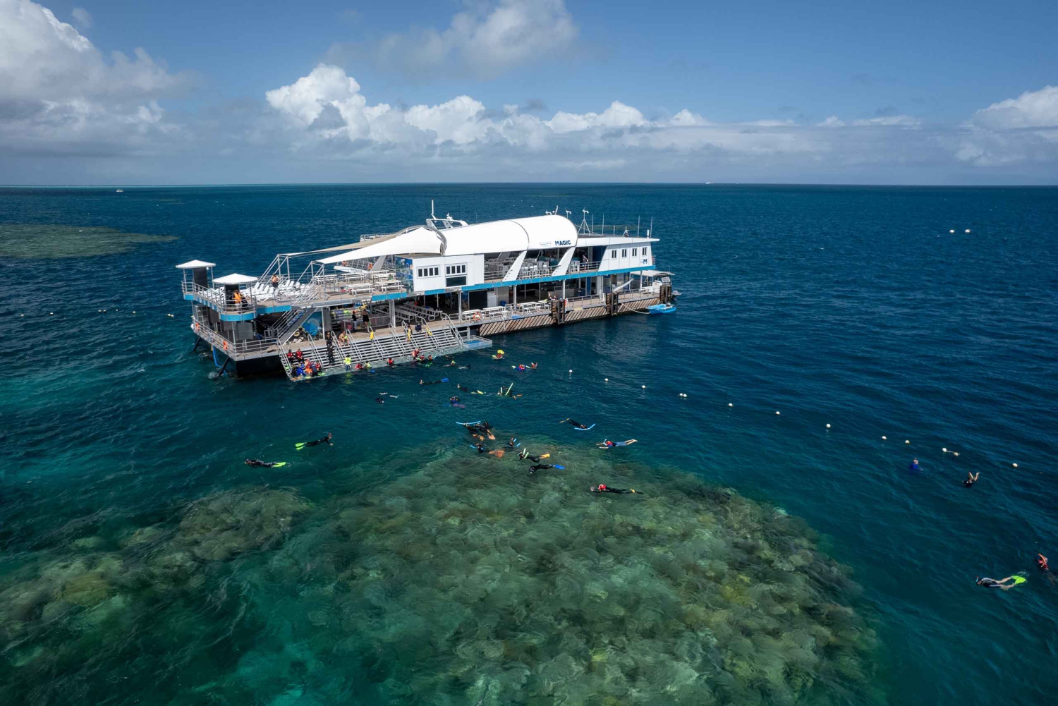 Cairns: Great Barrier Reef Pontoon med vandaktiviteter