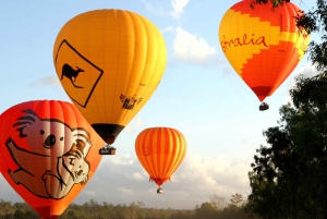 Cairns: Kuumailmapallolento kuljetuksilla