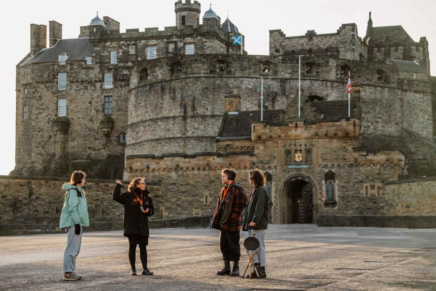 Edimburgo: tour storico multisensoriale a piedi nel centro storico