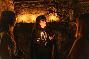 Edinburgh: Underground Vaults Evening Ghost Tour mit Whisky