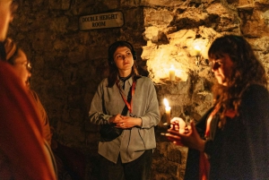 Edinburgh: Underground Vaults Evening Ghost Tour mit Whisky