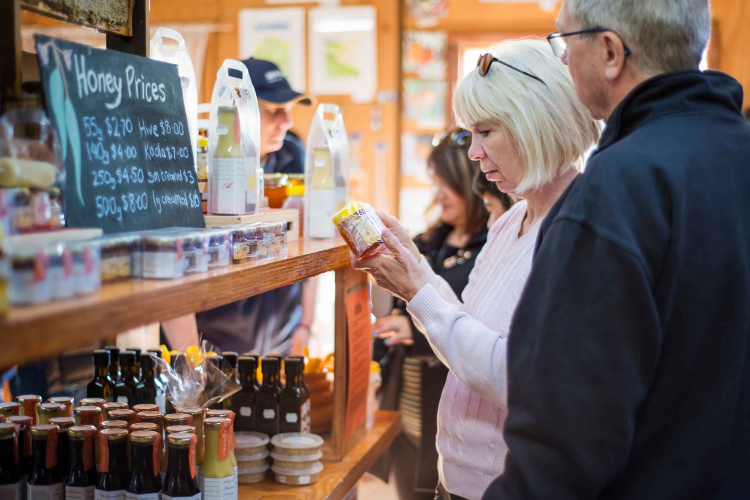 Au départ d'Adélaïde : Excursion d'une journée à l'île Kangourou (Sip and See)