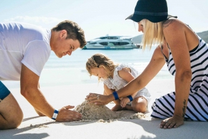 From Airlie: Whitsundays and Whitehaven Half-Day Cruise