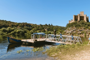 Z Lizbony: Tomar, klasztor Chrystusa i zamek Almourol