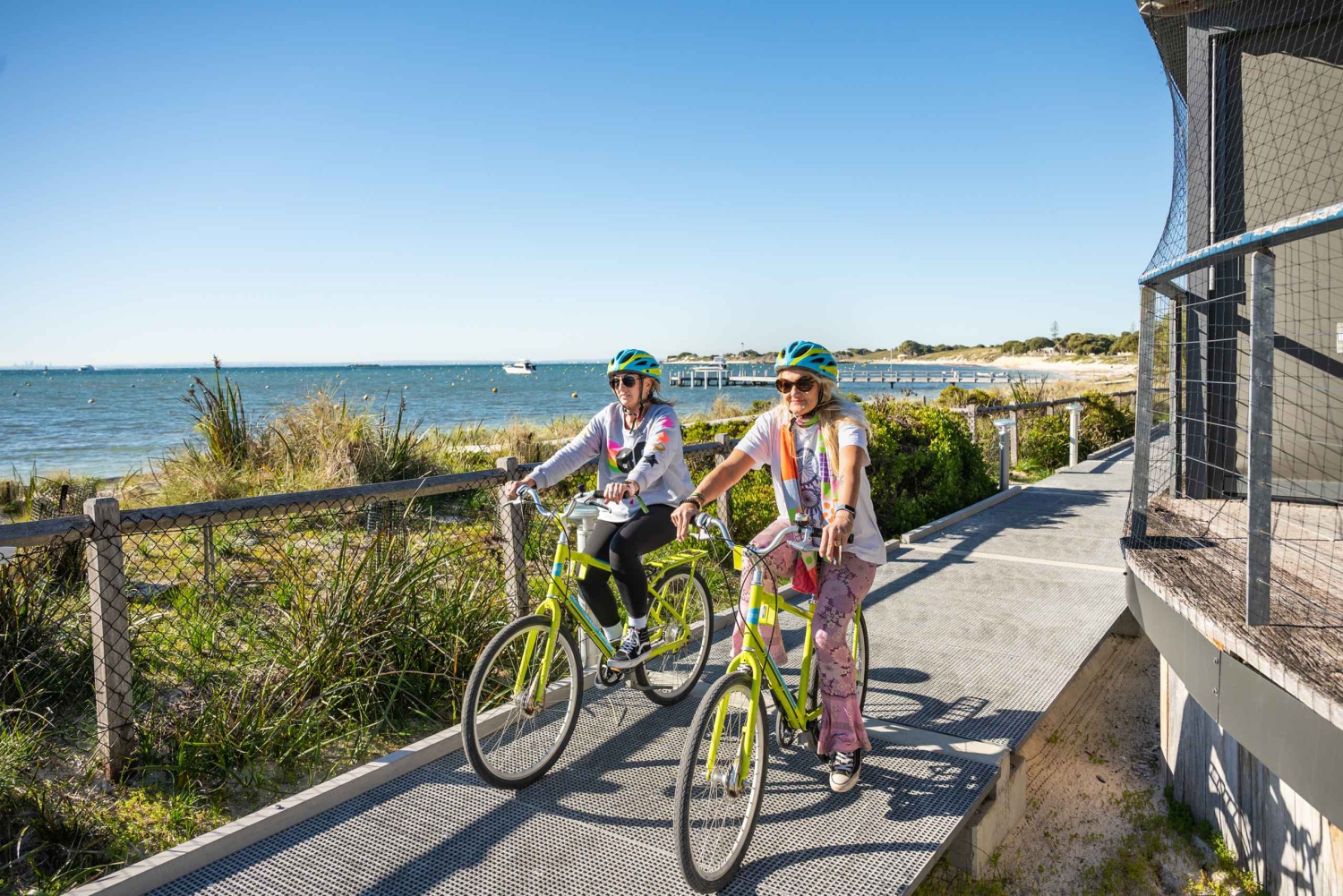 Из Перта: однодневная поездка на велосипеде и пароме на остров Роттнест