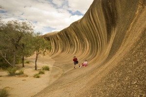 De Perth: Wave Rock e York Cultural Tour com um guia de turismo