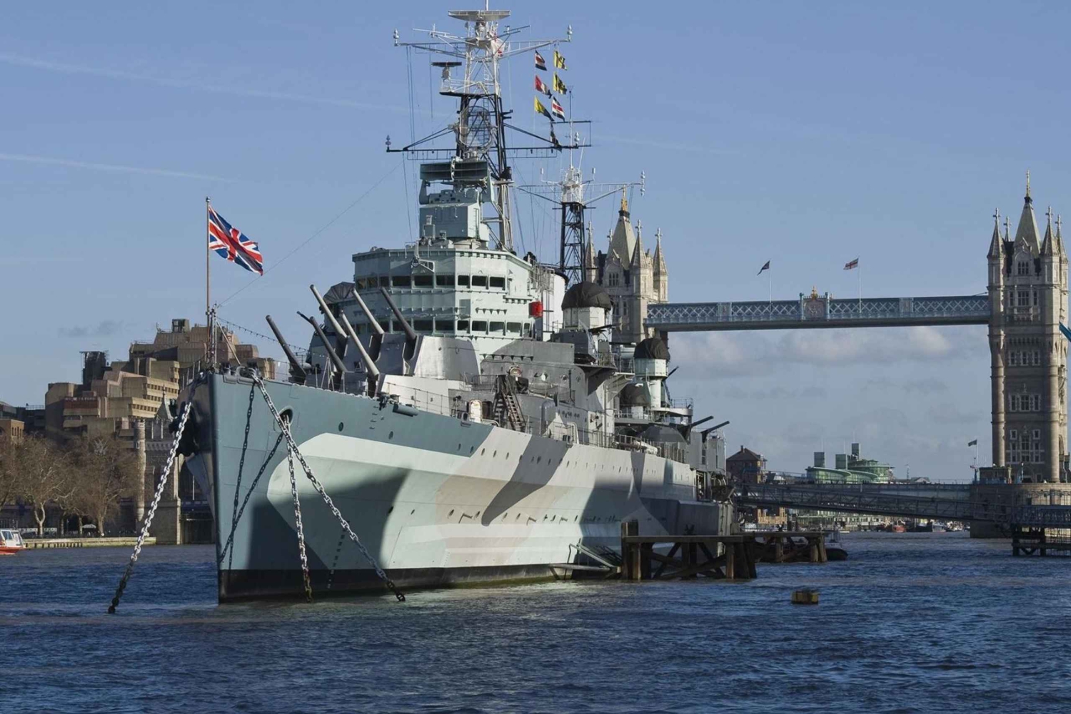 Gå om bord på HMS Belfast og se mer enn 30 av Londons største severdigheter
