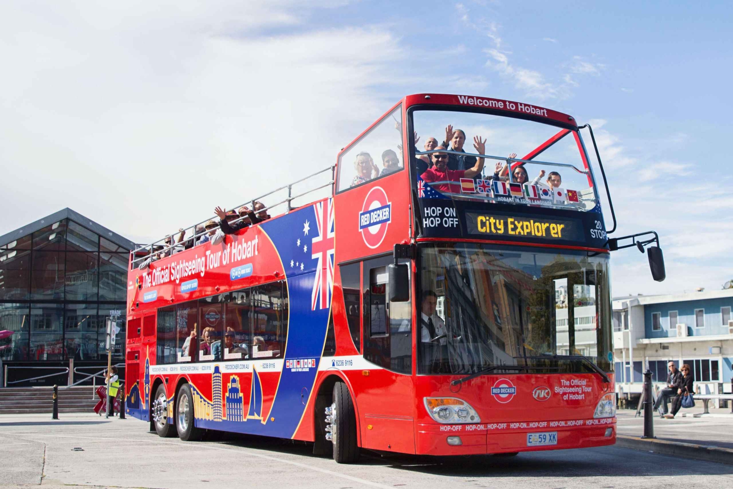 Hobart: Bilhete de 24 horas para o ônibus hop-on hop-off Sightseeing