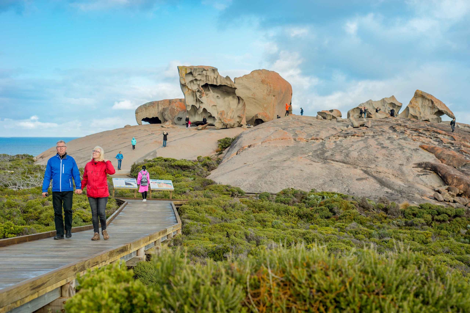 Esperienza di un'intera giornata a Kangaroo Island in traghetto con pranzo incluso