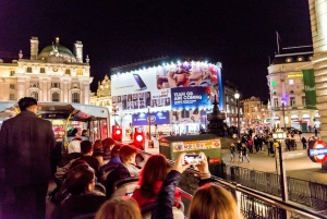 Londen: nachtelijke sightseeingtour met open dak en live gids