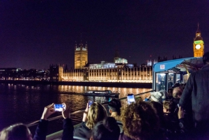 Londen: nachtelijke sightseeingtour met open dak en live gids