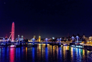 Londen: nachtelijke sightseeingtour met open dak en live gids