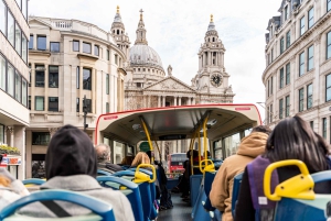 London: Tootbus Must-See rundtur med hop-on hop-off-buss med kryssning