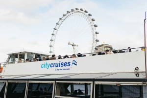 London: Tootbus Must-See rundtur med hop-on hop-off-buss med kryssning