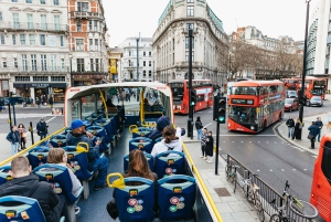 London: Tootbus Must-See rundtur med hop-on hop-off-buss med kryssning