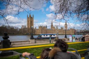 London: Tootbus Must-See rundtur med hop-on hop-off-buss med kryssning