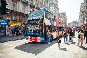 London: Tootbus Must-See rundtur med hop-on hop-off-buss med kryssning