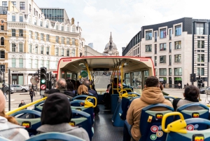 London: Tootbus Must-See rundtur med hop-on hop-off-buss med kryssning