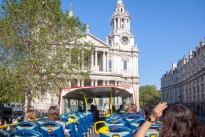 London: Tootbus Must-See rundtur med hop-on hop-off-buss med kryssning